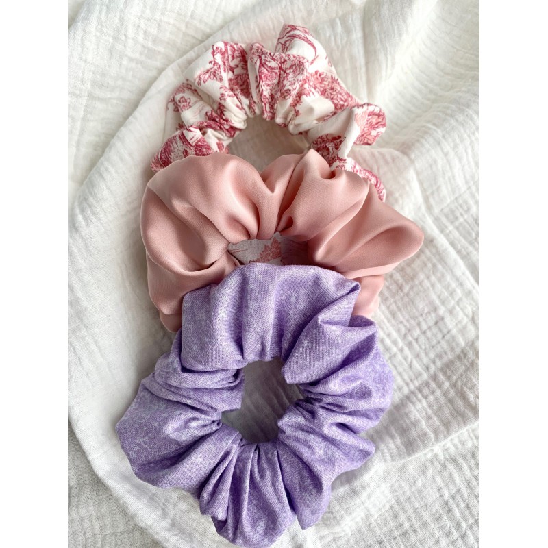 Bouquet Scrunchies roses
