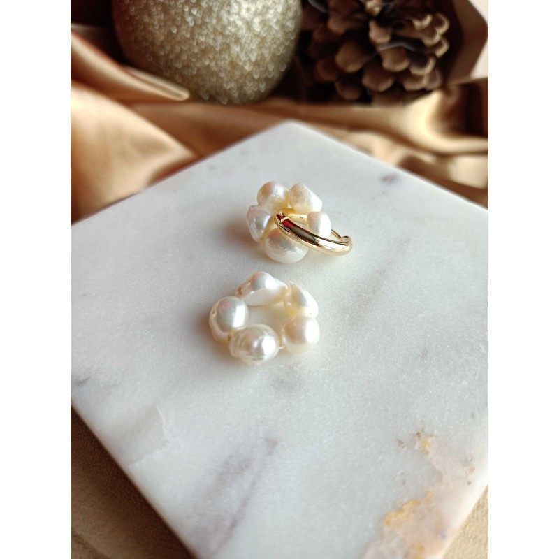 Anneaux perles