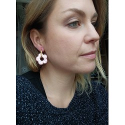 Fleurs XL paillettes