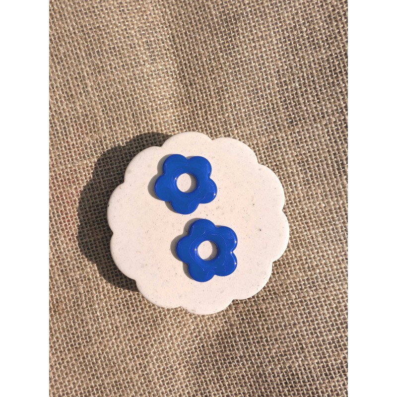 Fleurs XL Blue Rainbow
