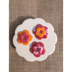 Fleurs XL Pink Rainbow