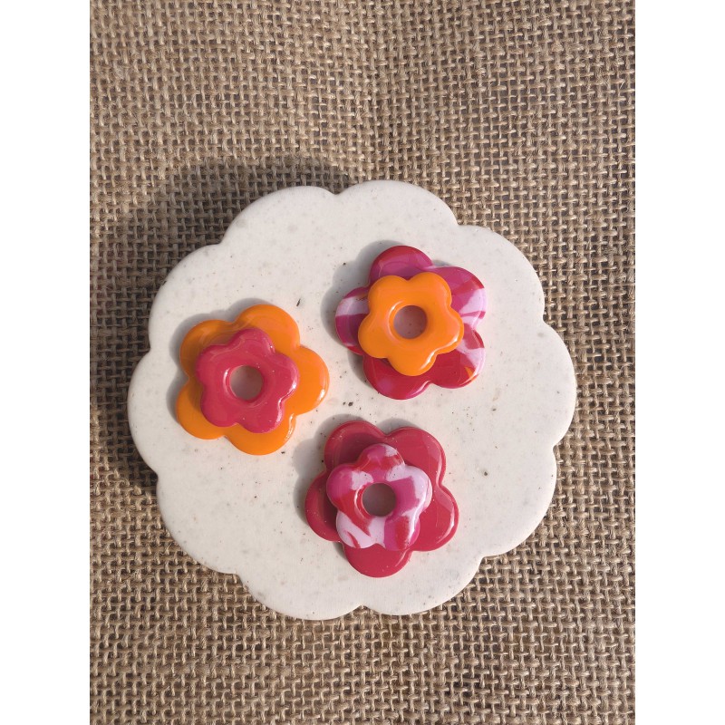 Fleurs XL Pink Rainbow