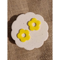 Fleurs XL Rainbow jaune