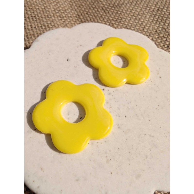 Fleurs XL Rainbow jaune