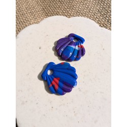Coquillage blue Rainbow