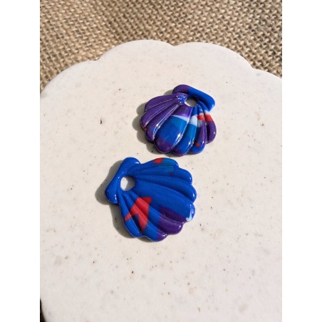 Coquillage blue Rainbow