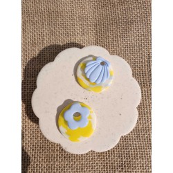 Coquillage jaune Rainbow