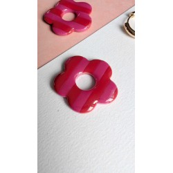fleurs XL rayées