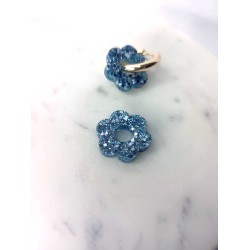 Fleurs paillettes