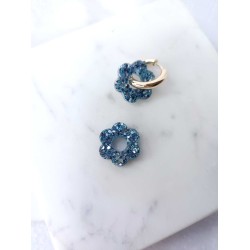 Fleurs paillettes