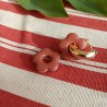 Fleurs terracotta